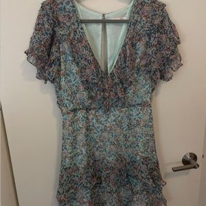 Talulah blue floral dress- Size M